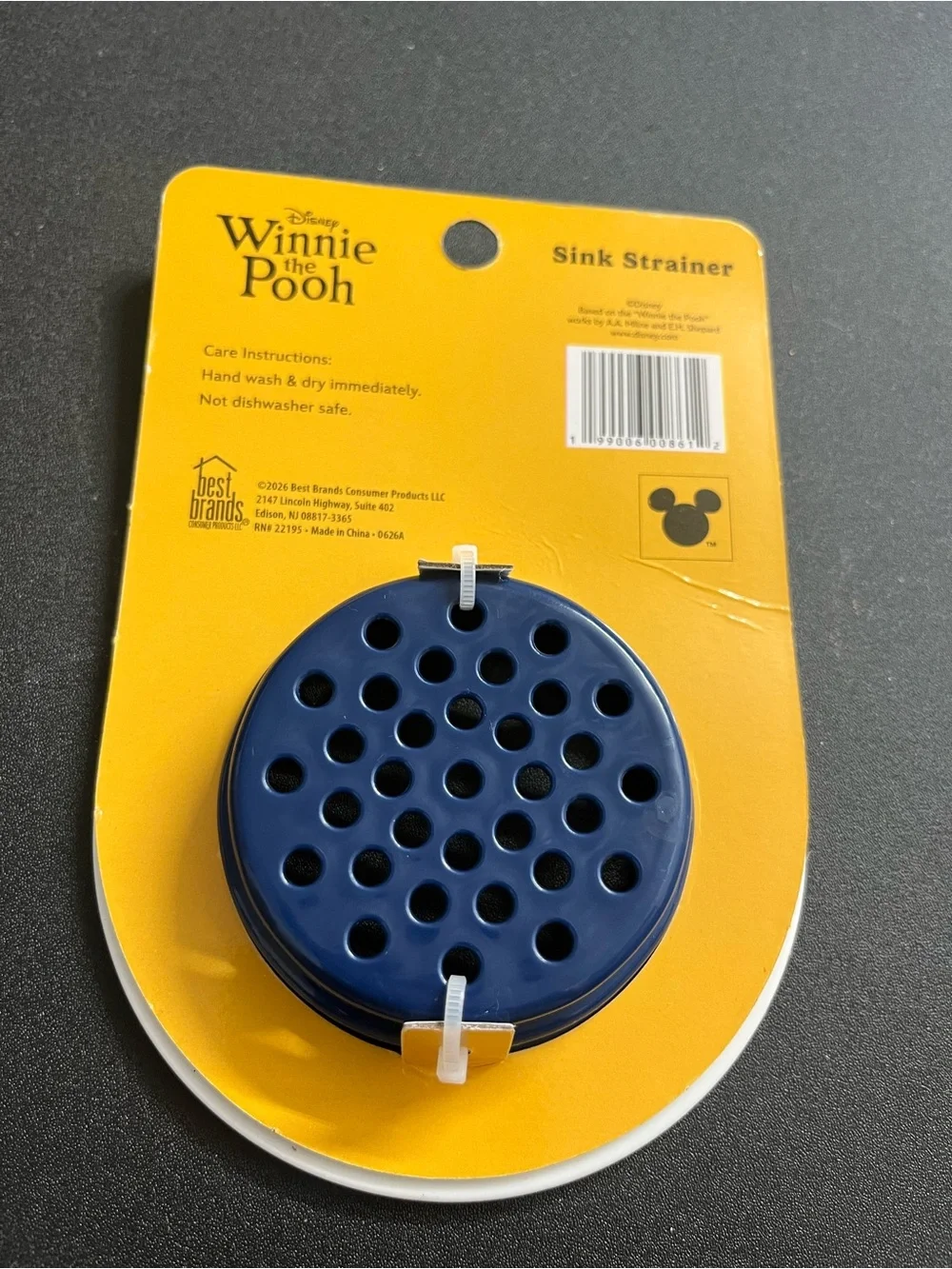 Blue Sink Strainer for Kids Bath & Sink